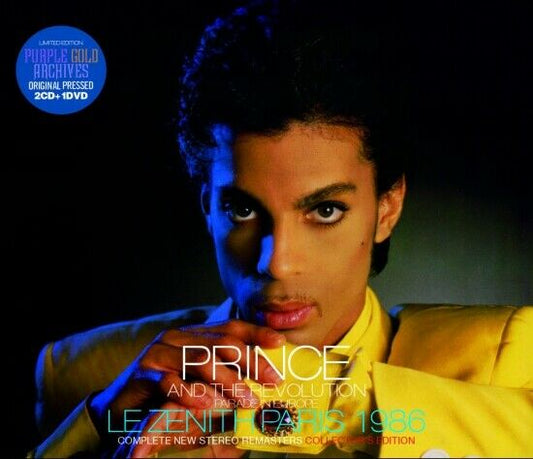 Prince And The Revolution / Le Zenith Paris 1986 Rotterdam & Hamburg 1986 (2CD+1DVD)