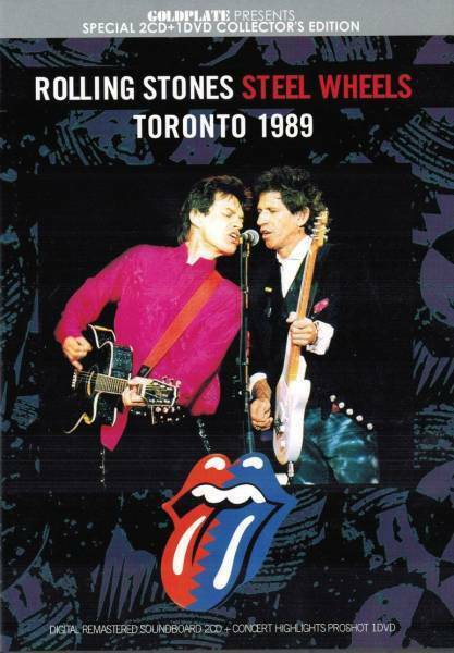 The Rolling Stones / Steel Wheels Toronto 1989 (2CD+1DVD)