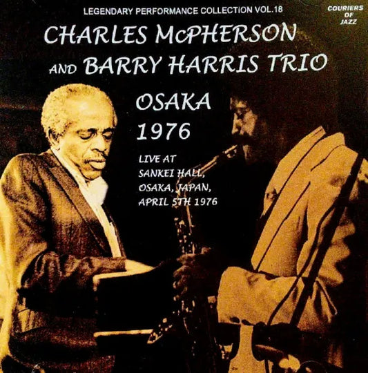 Charles McPherson & Barry Harris Trio / Live in Osaka 1976 (1CD)