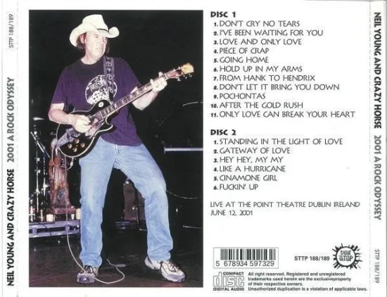 Neil Young, The Stills-Young Band / Live 4-Title Set (7CD)