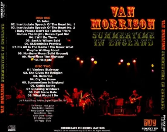 VAN MORRISON / Live Edition 4 Title SET (8CDR)