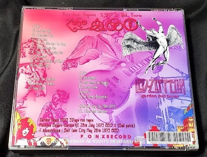 Led Zeppelin / Garden Tapes 1973 3Days complete red tapes (9CDR)