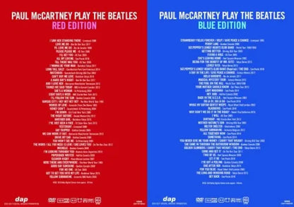 PAUL McCARTNEY / PLAY THE BEATLES RED BLUE & SPECIAL DVD SET(1DVD+1DVD+2DVD  SET)