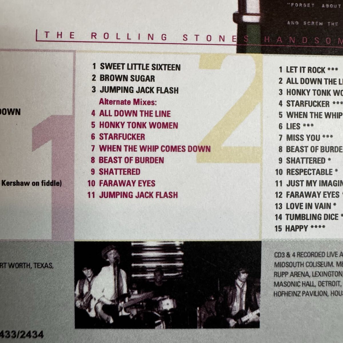 THE ROLLING STONES / HANDSOME GIRLS captain acid remaster (4CD)