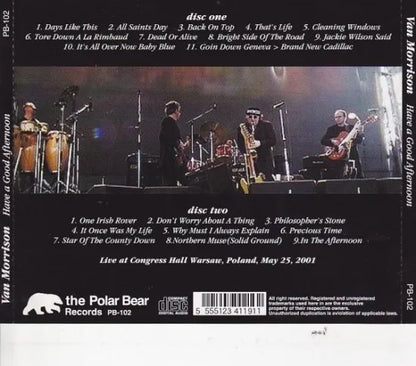 VAN MORRISON / Outtakes Live recording and Others 4 Title Set (2CD+5CDR)