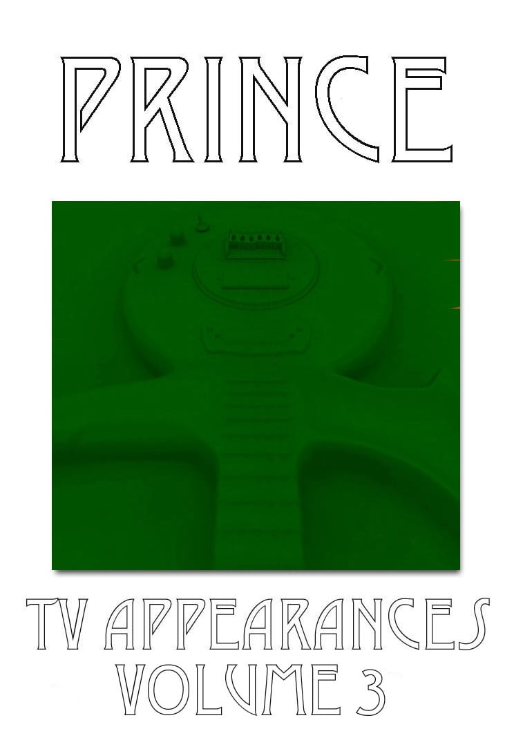 PRINCE / TV Appearances Vol.3-5 Special Set (1DVDR X 3)