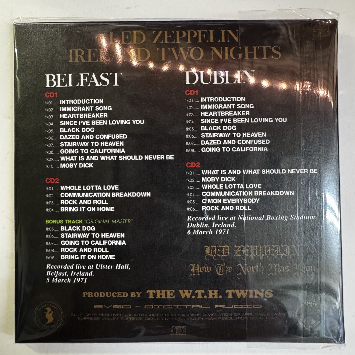 LED ZEPPELIN / HOW THE NORTH WAS WON (8CD+additional disc+booklet)