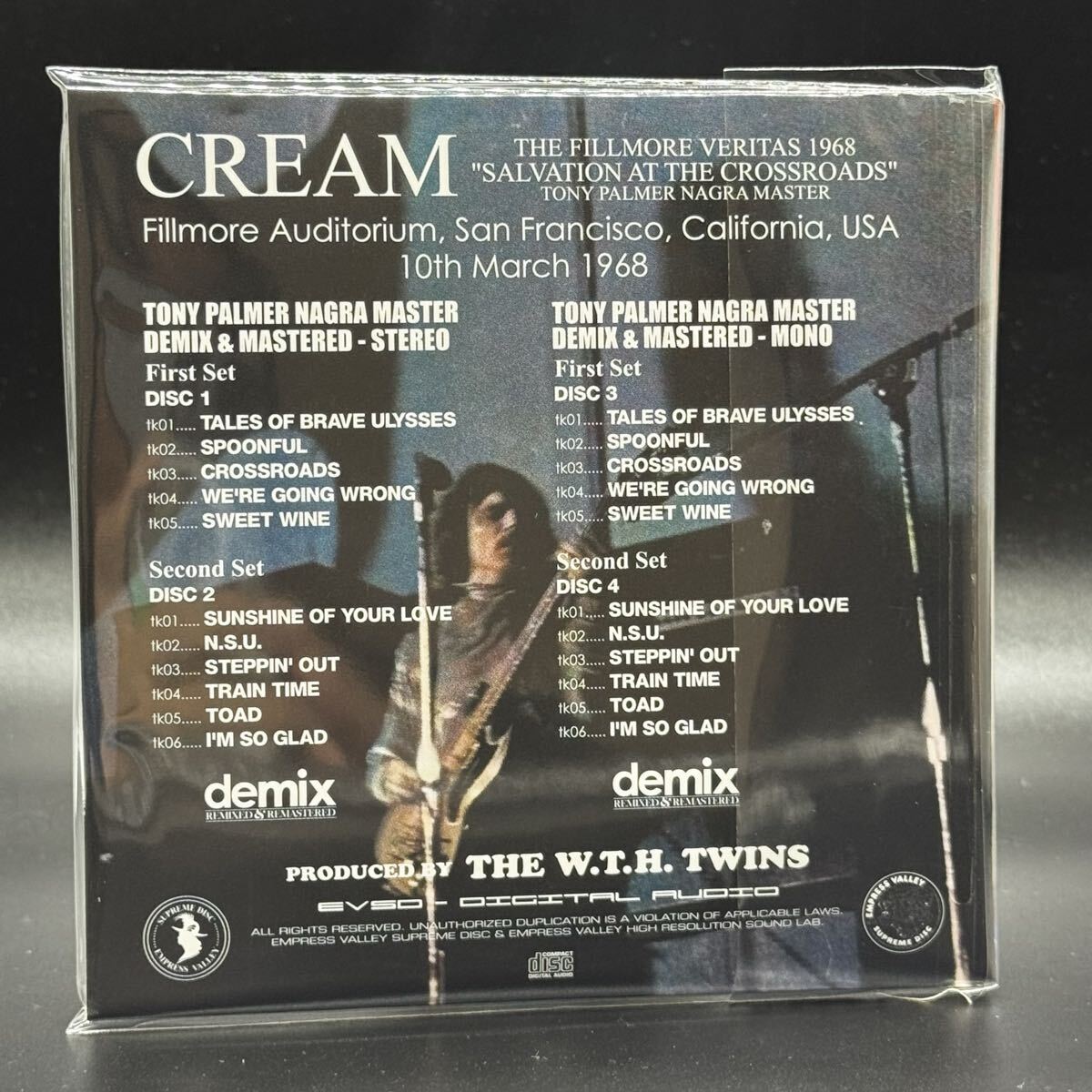 CREAM / SALVATION AT THE CROSSROADS (8CD+with Booklet)