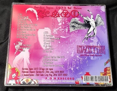 Led Zeppelin / Garden Tapes 1973 3Days complete red tapes (9CDR)