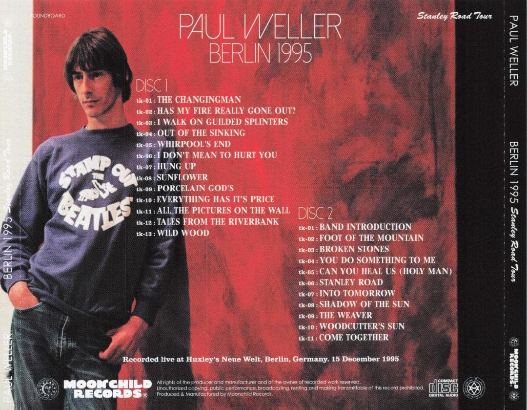 Paul Weller / Berlin 1995 (2CD)