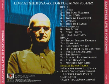 KRAFTWERK / LIVE IN TOKYO 2004/3/2 SHIBUYA-AX (2CDR)