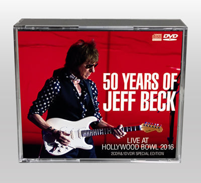 JEFF BECK / 50 YEARS OF JEFF BECK LIVE AT HOLLYWOOD BOWL 2016 (2CDR+1DVDR)