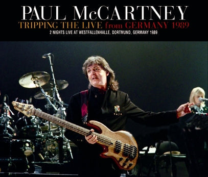 PAUL McCARTNEY / TRIPPING THE LIVE FROM GERMANY 1989 (4CDR)