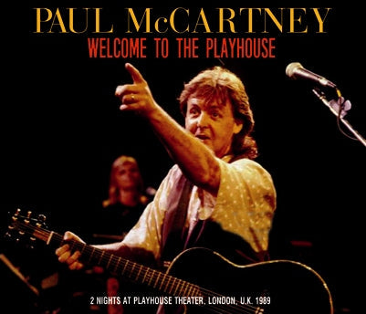 PAUl McCARTNEY / WELCOME TO THE PLAYHOUSE (3CDR)