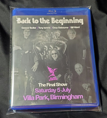 Black Sabbath and friends / Back to the Beginning 2025 (3BDR) Pro-shot Picture Discs
