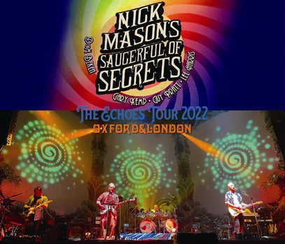 NICK MASON'S SAUCERFUL OF SECRETS / THE ECHOES TOUR 2022 OXFORD+LONDON (4CDR)