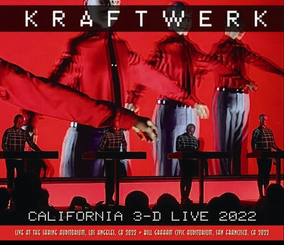 KRAFTWERK / CALIFORNIA 3-D LIVE 2022 (4CDR)　