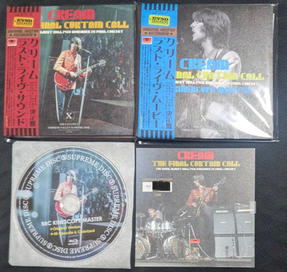 CREAM / THE FINAL CURTAIN CALL the final concert (2CD+3DVD+1BDR)　