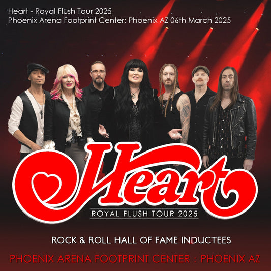 Heart / Royal Flush Tour 2025 (2CDR)