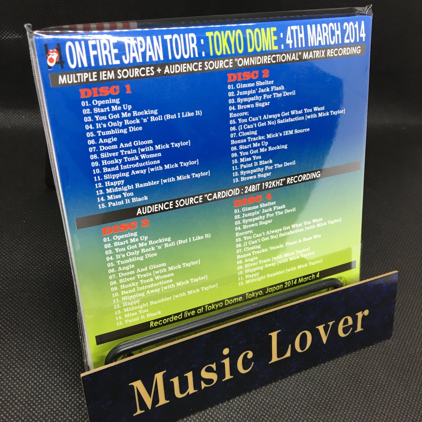 The Rolling Stones / Real Blast 2014 Tokyo 2nd Night Definitive Edition (4CD)