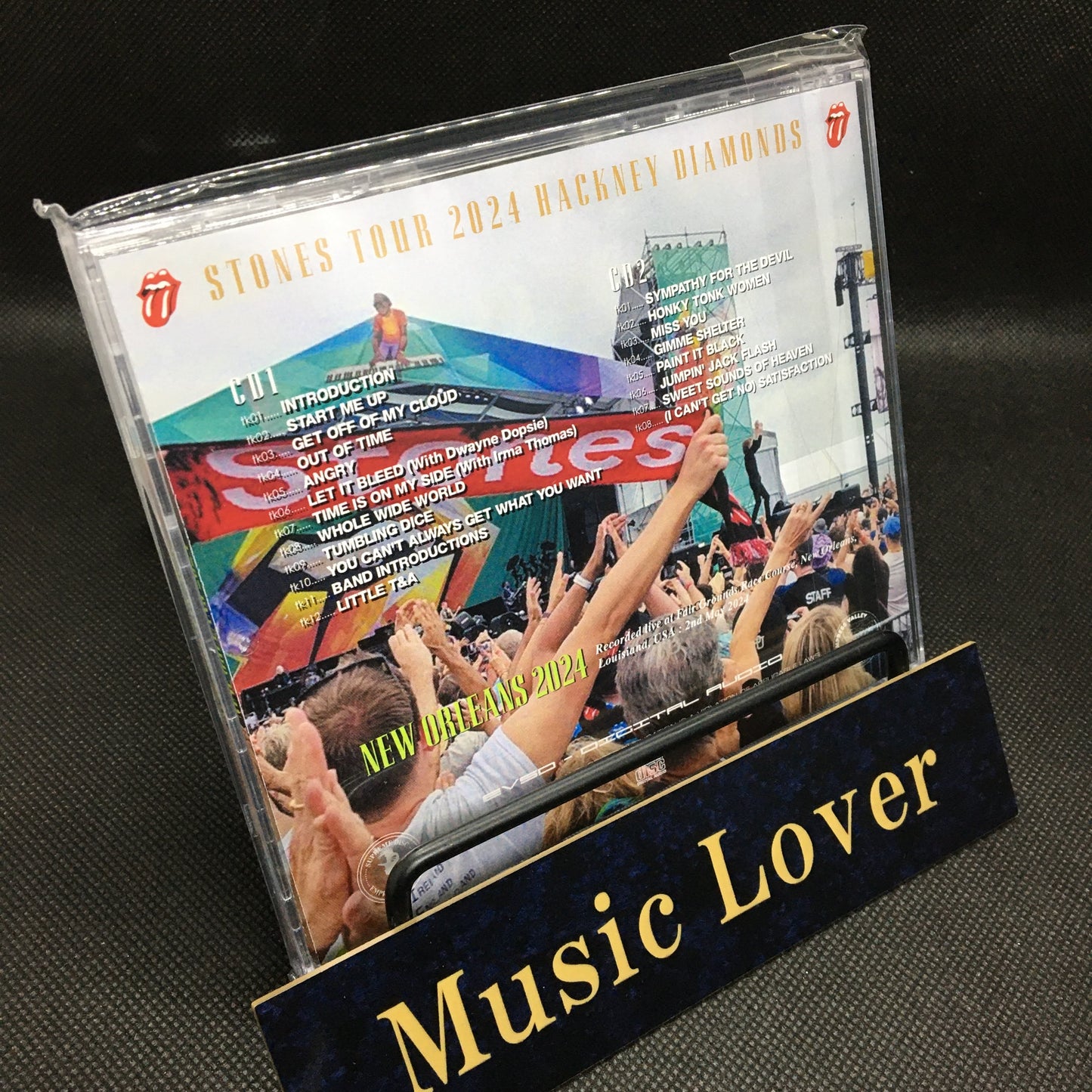 THE ROLLING STONES / NEW ORLEANS 2024 (2CD)