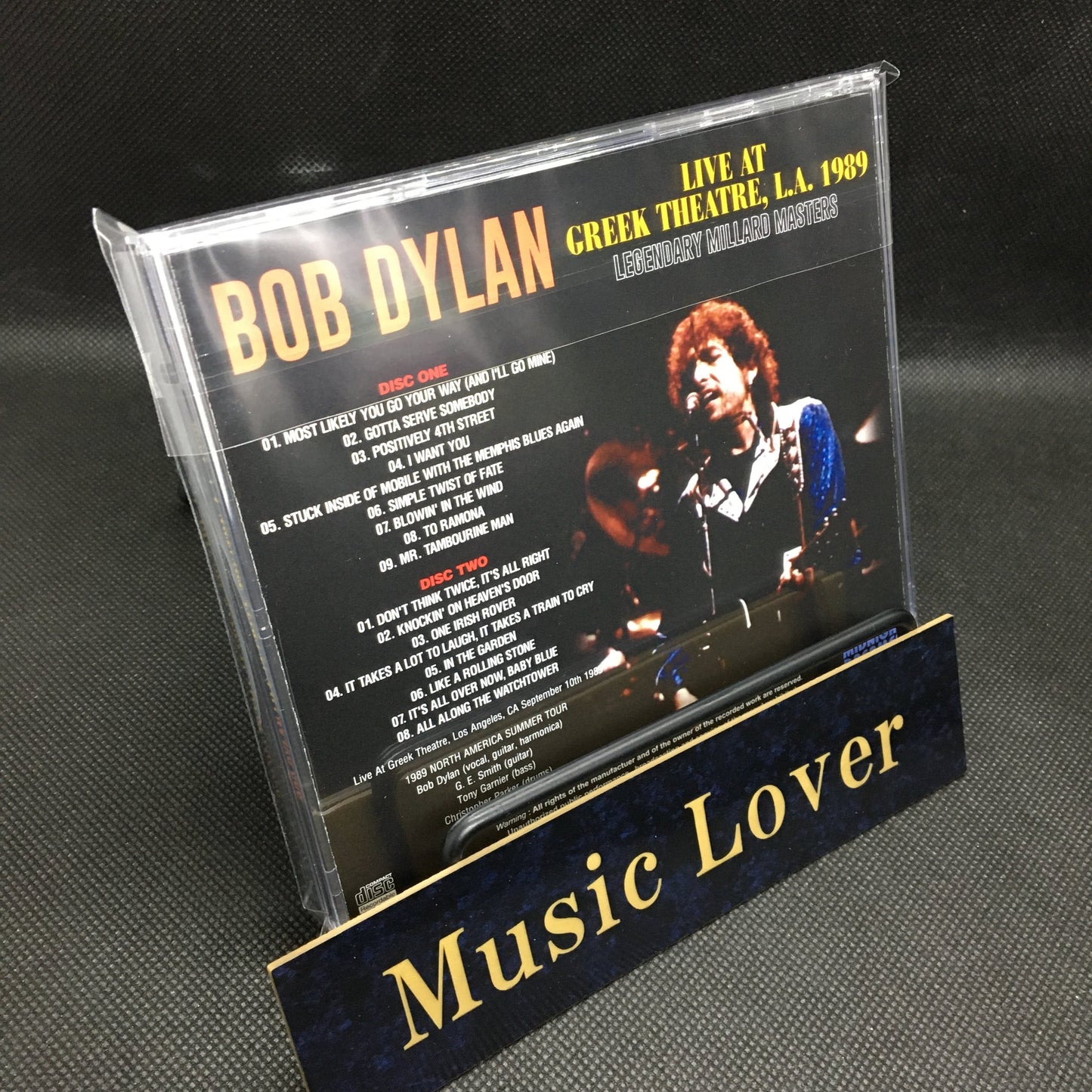 BOB DYLAN / LIVE AT GREEK THEATRE, L.A. 1989 (2CDR)