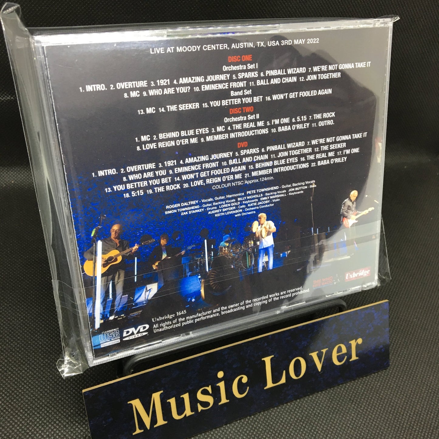 THE WHO / AUSTIN 2022 (2CDR+1DVDR)