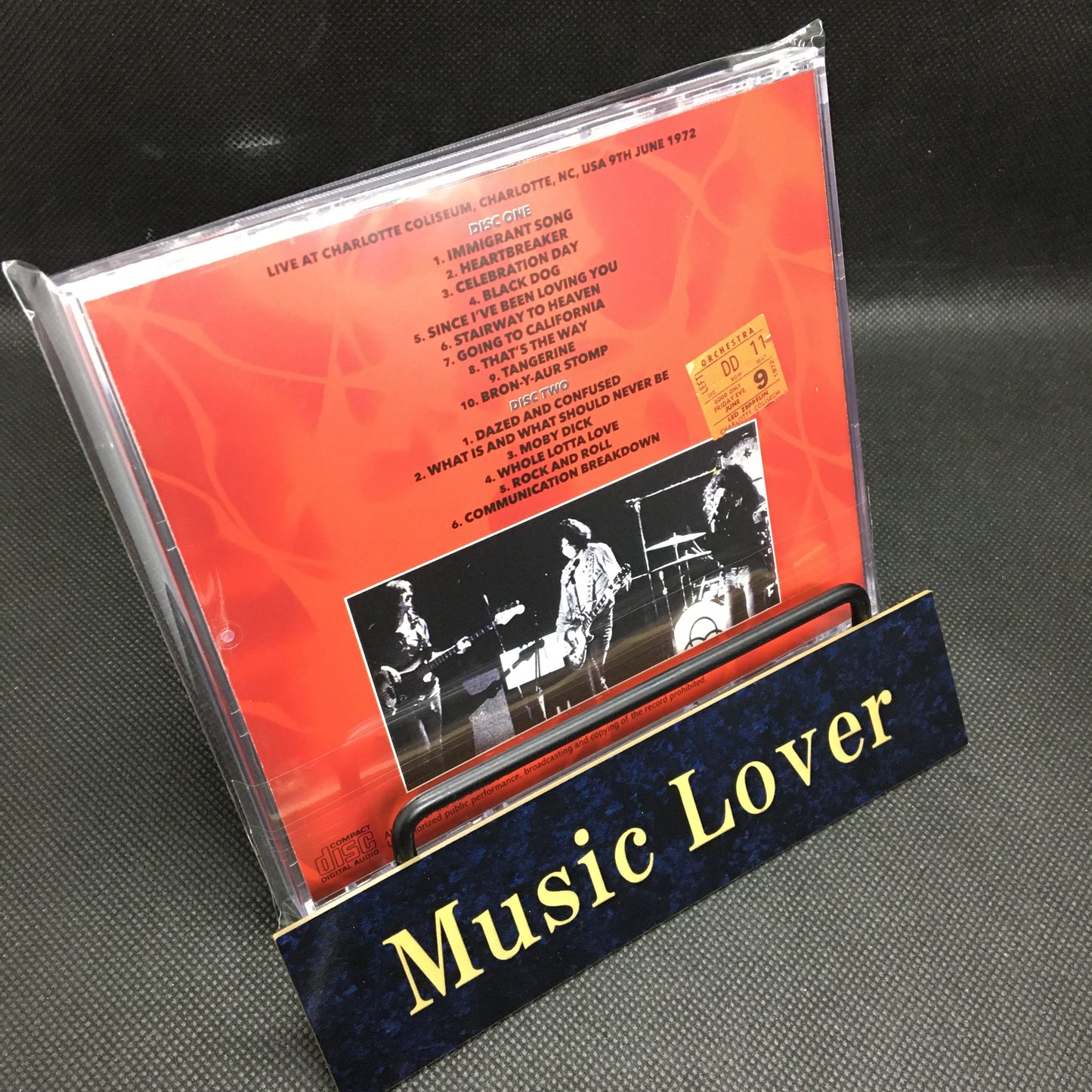 LED ZEPPELIN / CHARLOTTE 1972 REEL ARCHIVES (2CD)