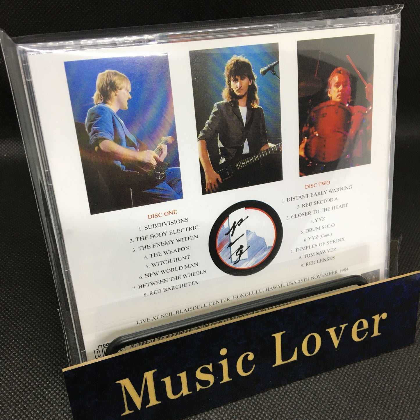 RUSH / HAWAIIAN UNDER PRESSURE 1984 SOUNDBOARD (2CD)