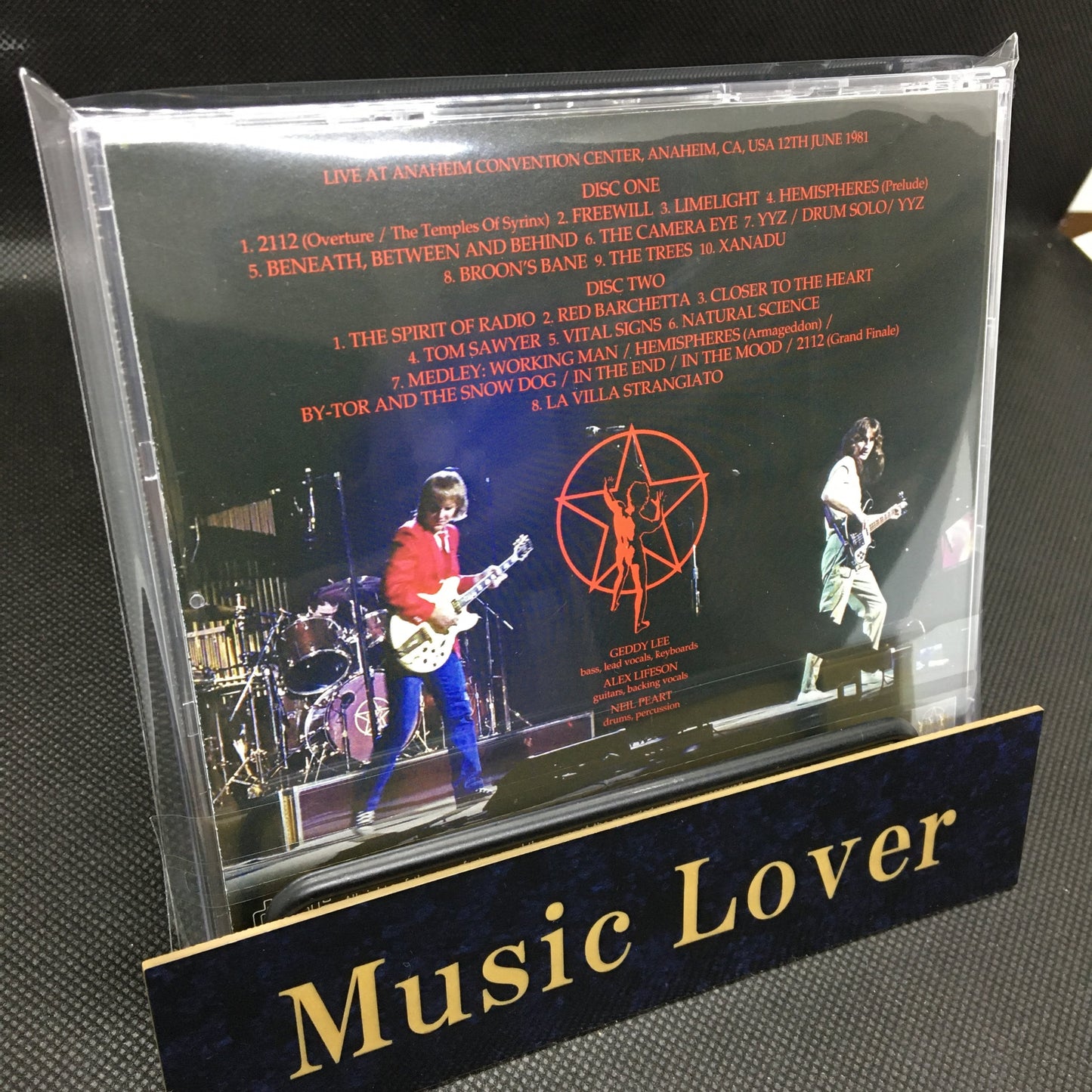 RUSH / ANAHEIM 1981 MIKE MILLARD 1ST GENERATION TAPES 2024 REMASTER (2CD)