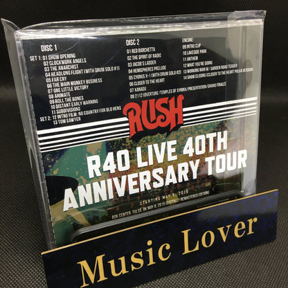 RUSH / R40 LIVE 1st Night in Tulsa Digital Remaster Edition (2CDR)