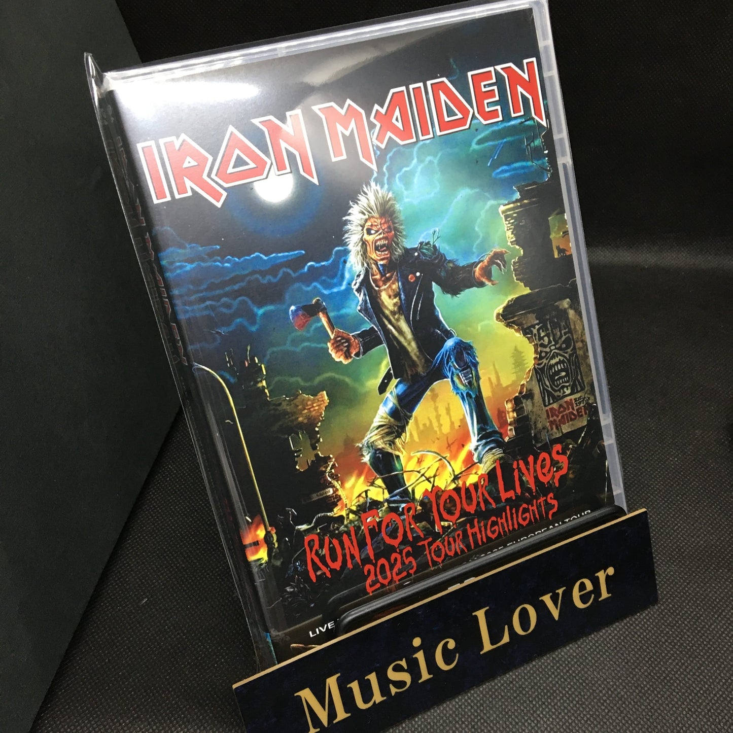 IRON MAIDEN / RUN FOR YOUR LIVES 2025 TOUR HIGHLIGHTS (1DVDR)
