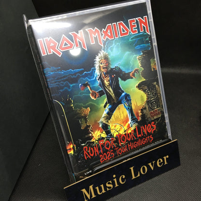 IRON MAIDEN / RUN FOR YOUR LIVES 2025 TOUR HIGHLIGHTS (1DVDR)