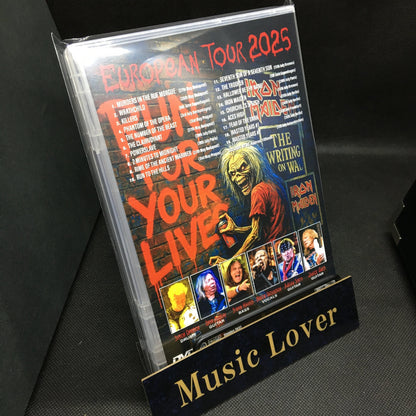IRON MAIDEN / RUN FOR YOUR LIVES 2025 TOUR HIGHLIGHTS (1DVDR)