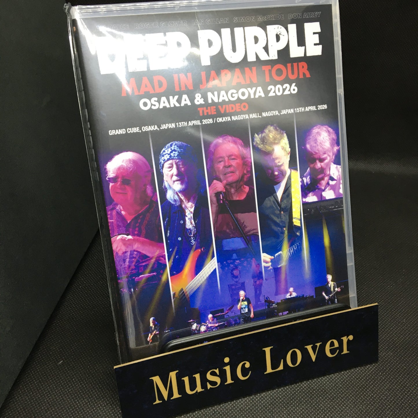 DEEP PURPLE / MAD IN JAPAN TOUR OSAKA & NAGOYA 2026 THE VIDEO (2DVDR)