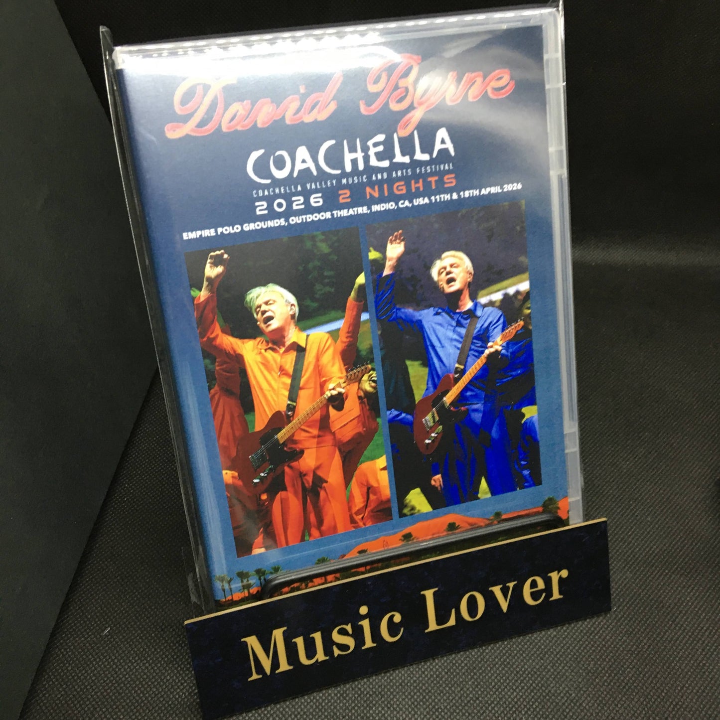 DAVID BYRNE / COACHELLA 2026 PRO SHOT (2DVDR)