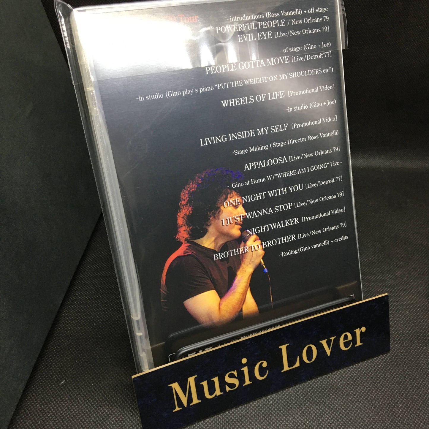 GINO VANNELLI / Video Archive 1977-1980 Pro-Shot (1DVDR)