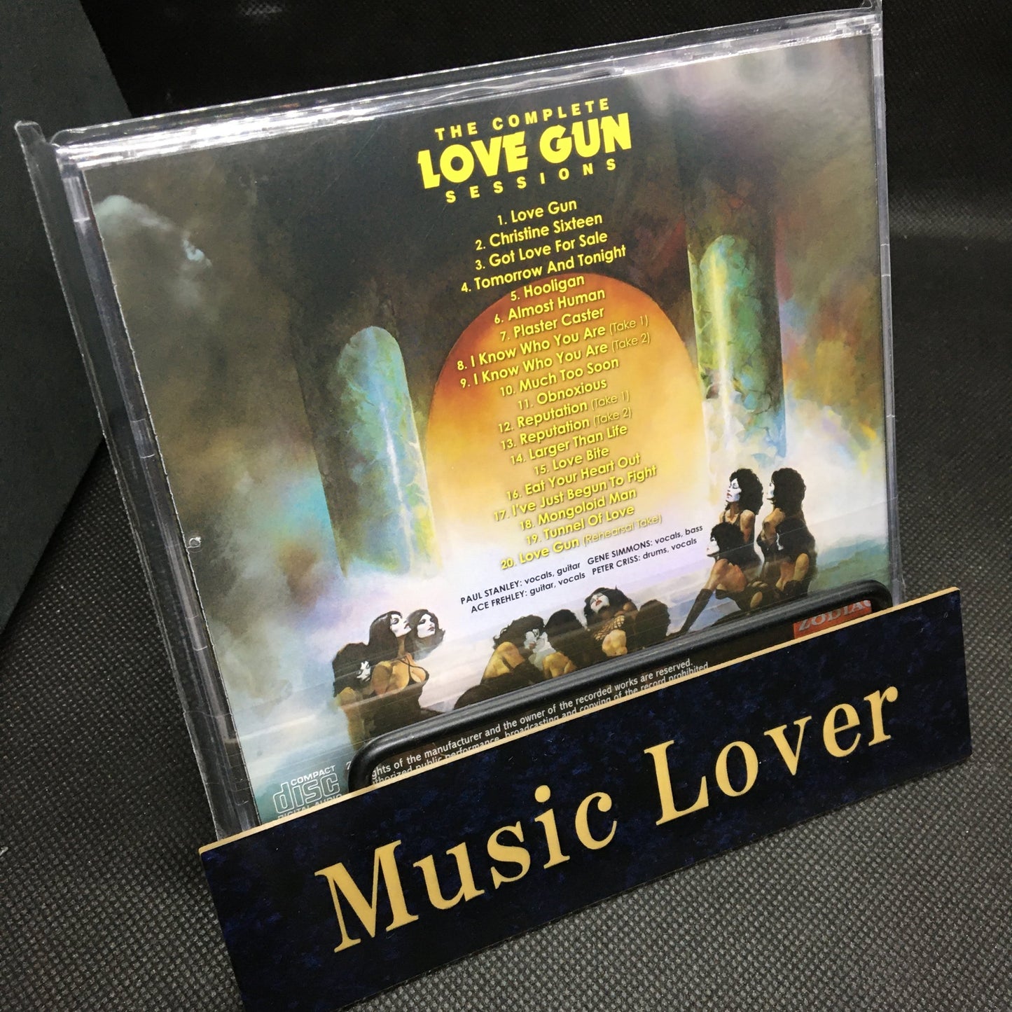 KISS / THE COMPLETE LOVE GUN SESSIONS (1CD)