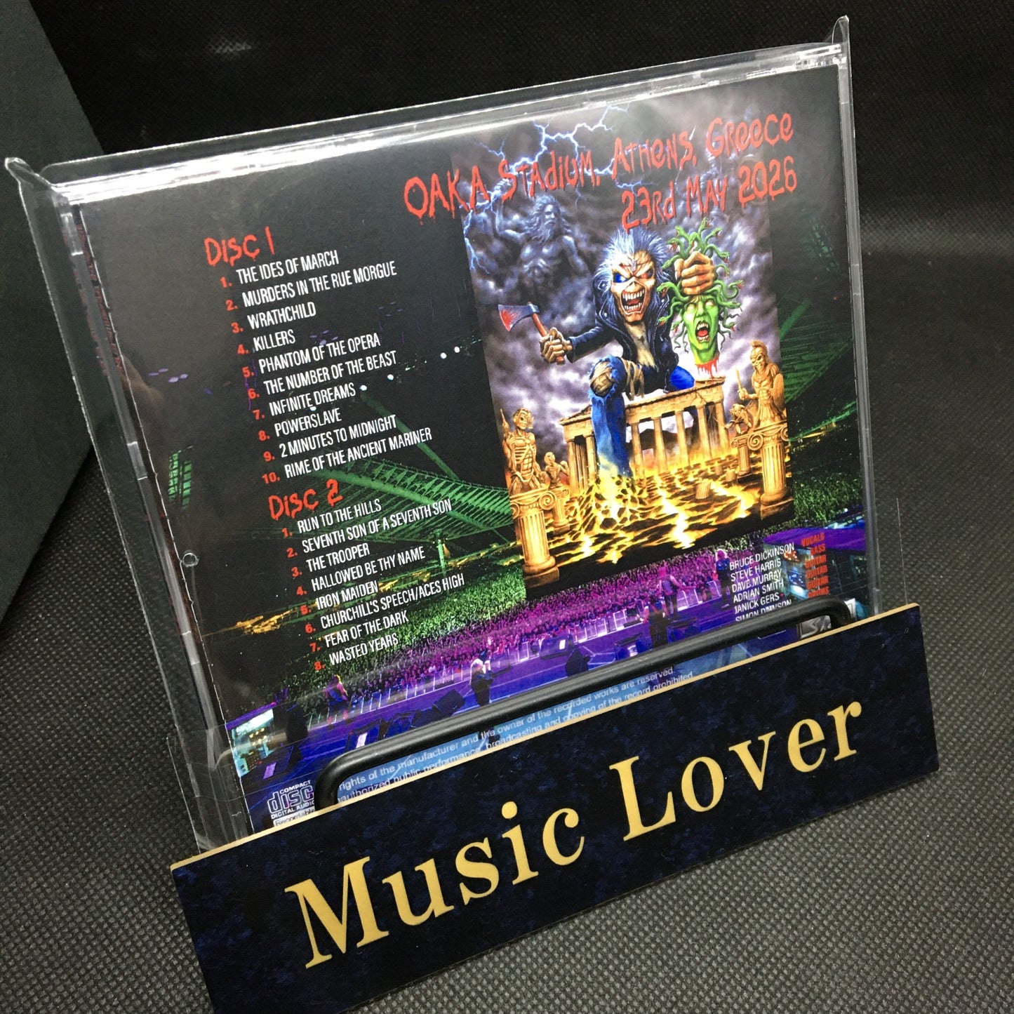 IRON MAIDEN / ATHENS 2026 (2CDR)