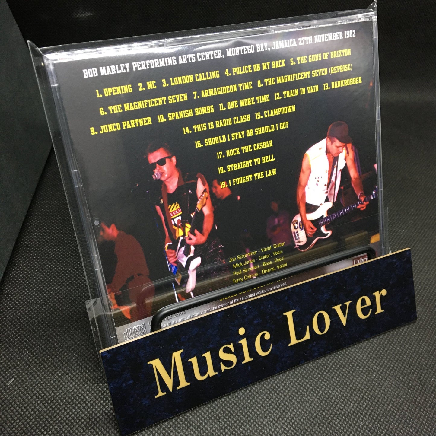 CLASH / JAMAICA WORLD MUSIC FESTIVAL 1982 SOUNDBOARD (1CDR)