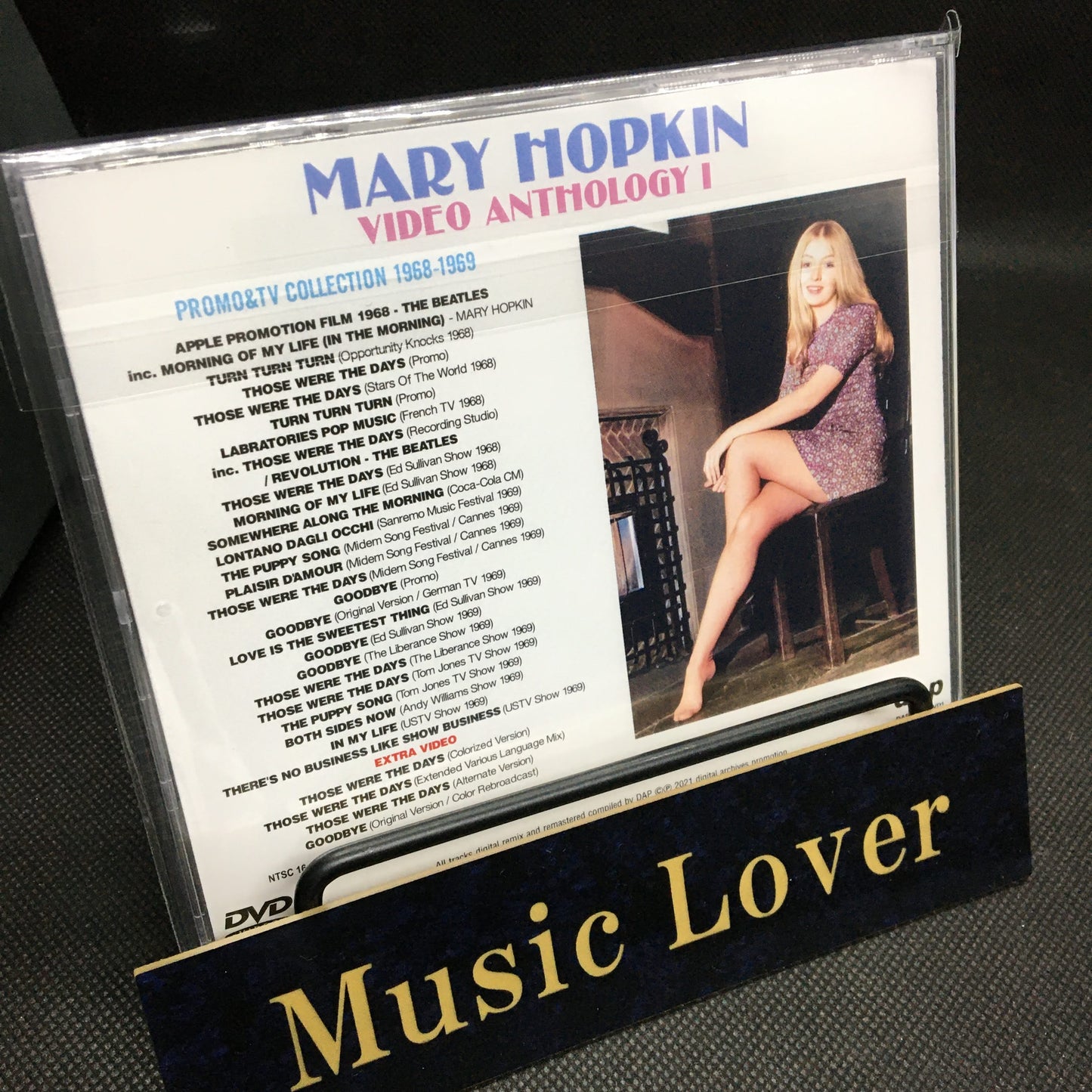 MARY HOPKIN / VIDEO ANTHOLOGY 1 PROMO & TV COLLECTION 1968-1969 (1DVD)