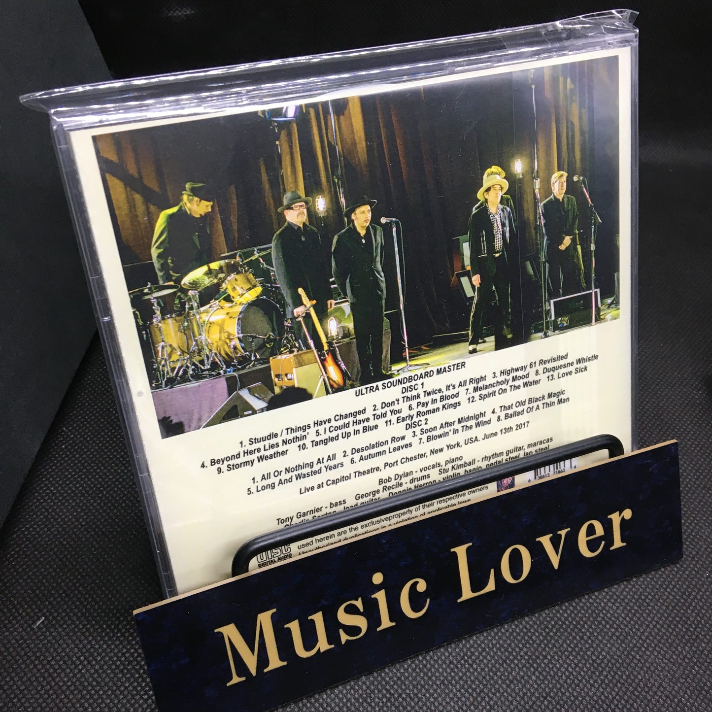 BOB DYLAN & HIS BAND / CAPITOL THEATRE 2017 SOUNDBOARD (2CDR)