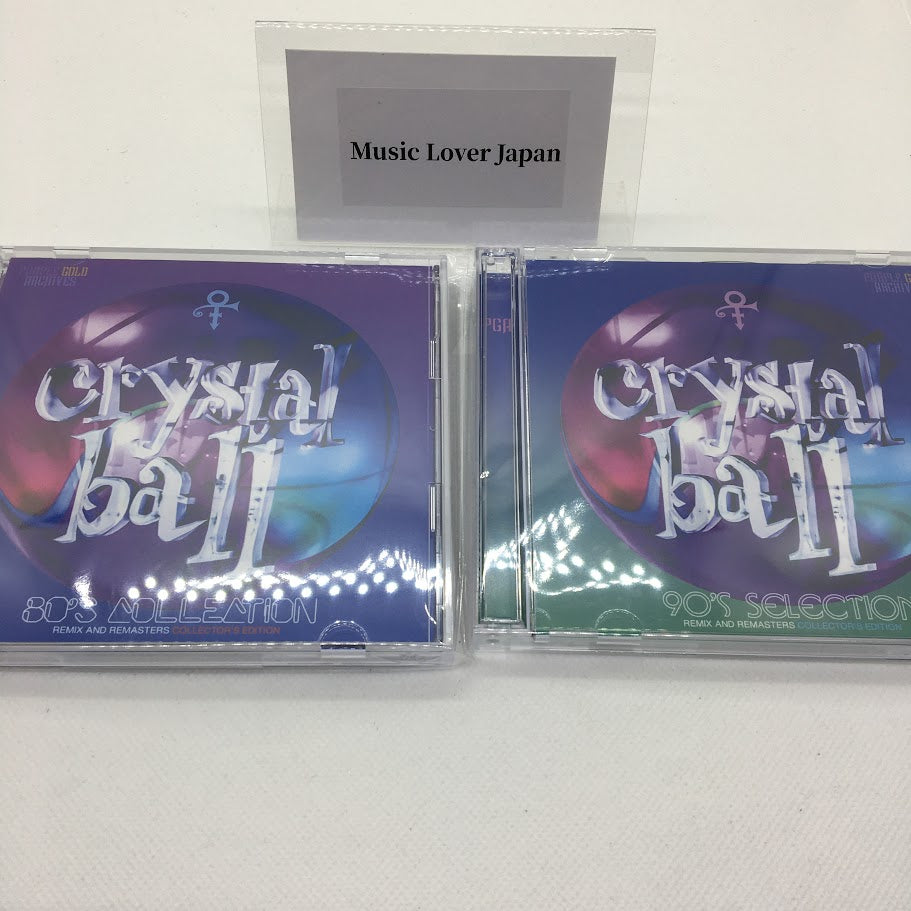 PRINCE / CRYSTAL BALL 80's COLLECTION & 90's SELECTION 4 CD Set