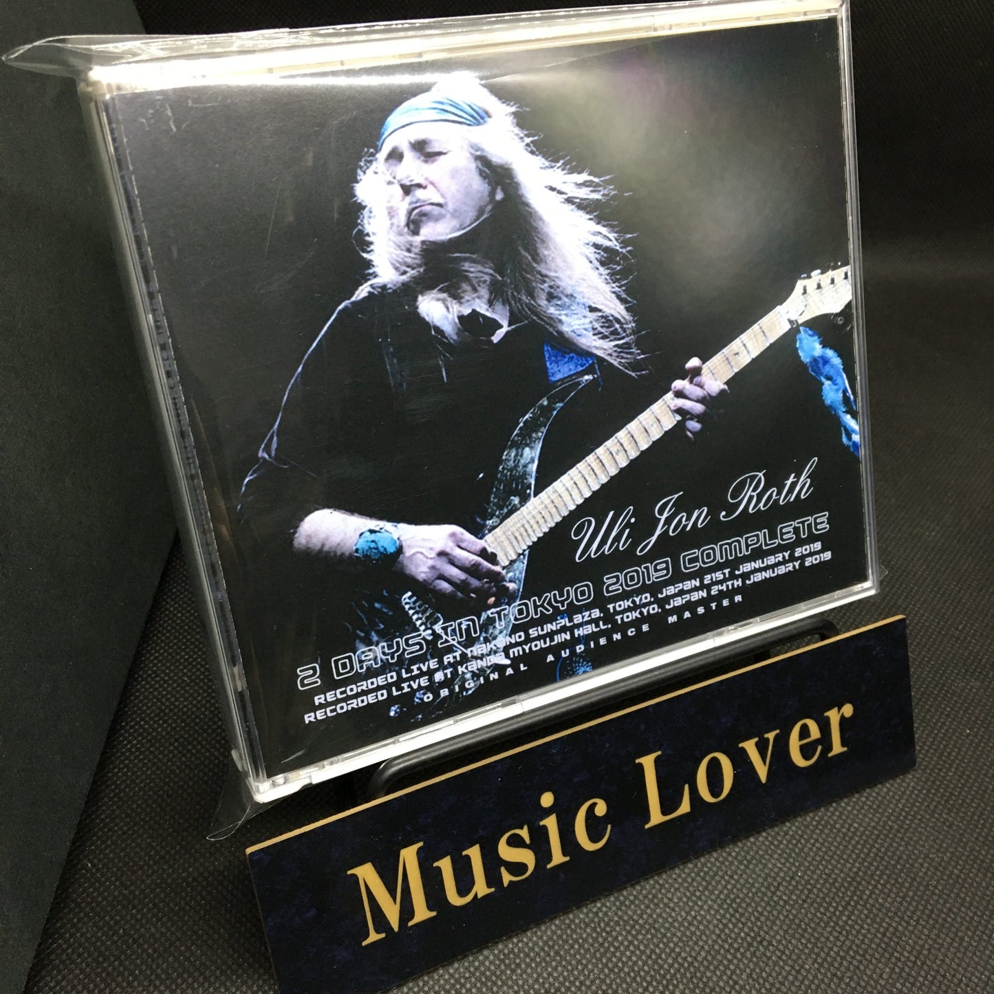 Uli Jon Roth / 2 Days in Tokyo 2019 Complete ORIGINAL AUDIENCE MASTER (4CDR with Bonus DVDR)