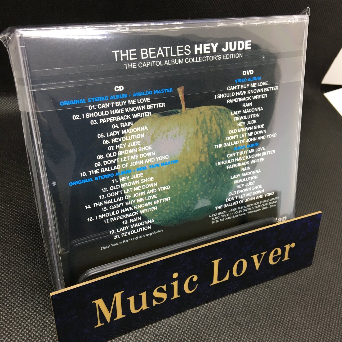 THE BEATLES / HEY JUDE THE CAPITOL ALBUM MASTERS COLLECTOR'S EDITION (1CD+1DVD)