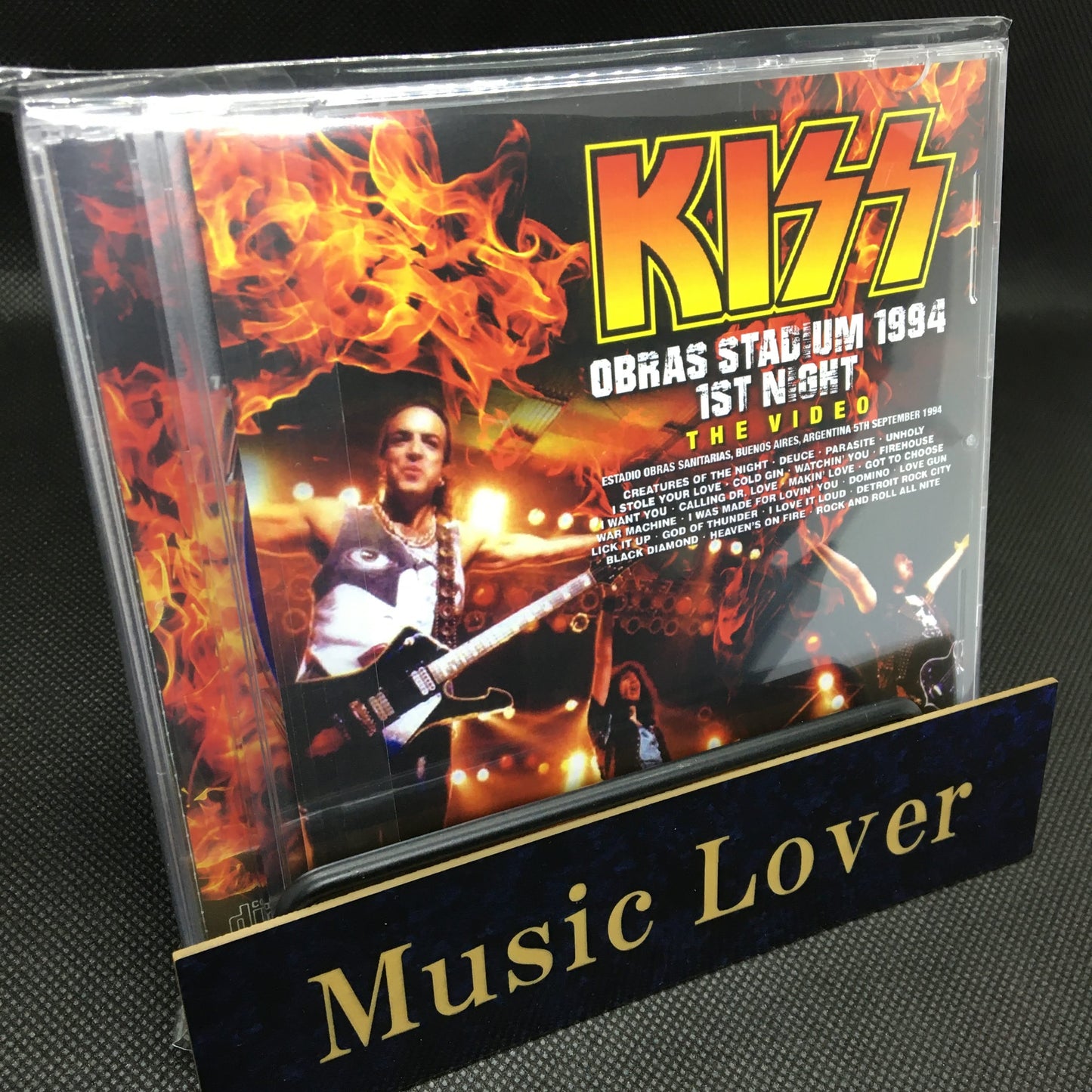 KISS / OBRAS STADIUM 1994 1ST NIGHT SOUNDBOARD (2CD+1DVDR)