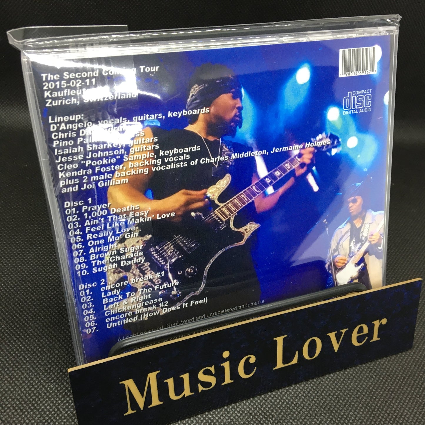 D'Angelo / Kaufleuten 2015 (2CDR)