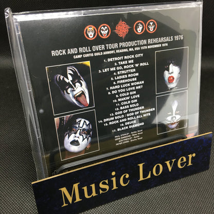 KISS / ROCK AND ROLL OVER TOUR PRODUCTION REHEARSALS 1976 (1CD)