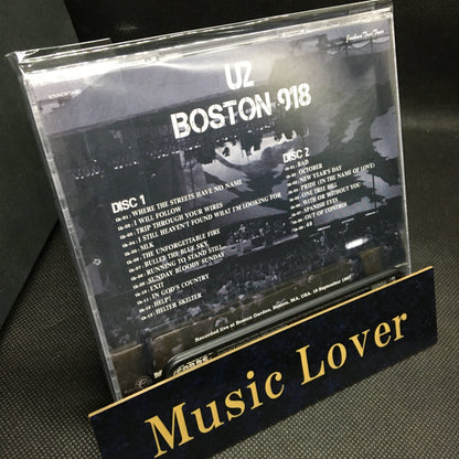 U2 / Boston 918 Joshua Tree Tour 1987 (2CD) Moonchild Records