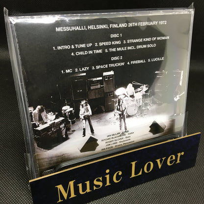 DEEP PURPLE / HELSINKI 1972 (2CDR)